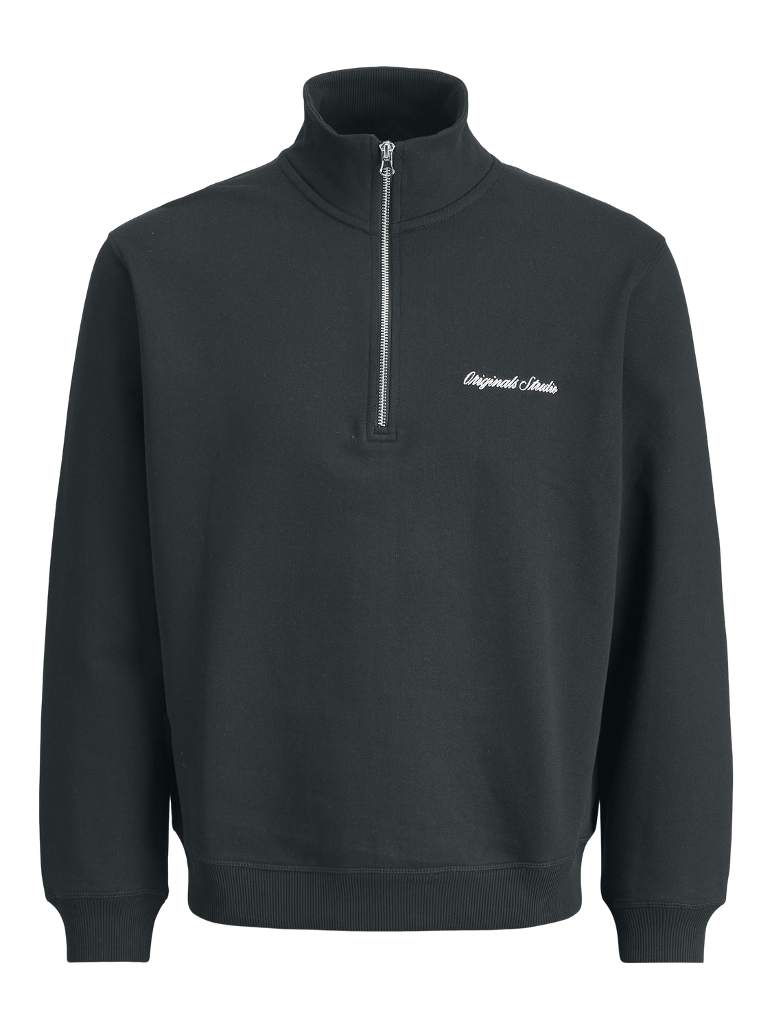 Thumbnail - Sweatshirt Mit Halbem Reißverschluss