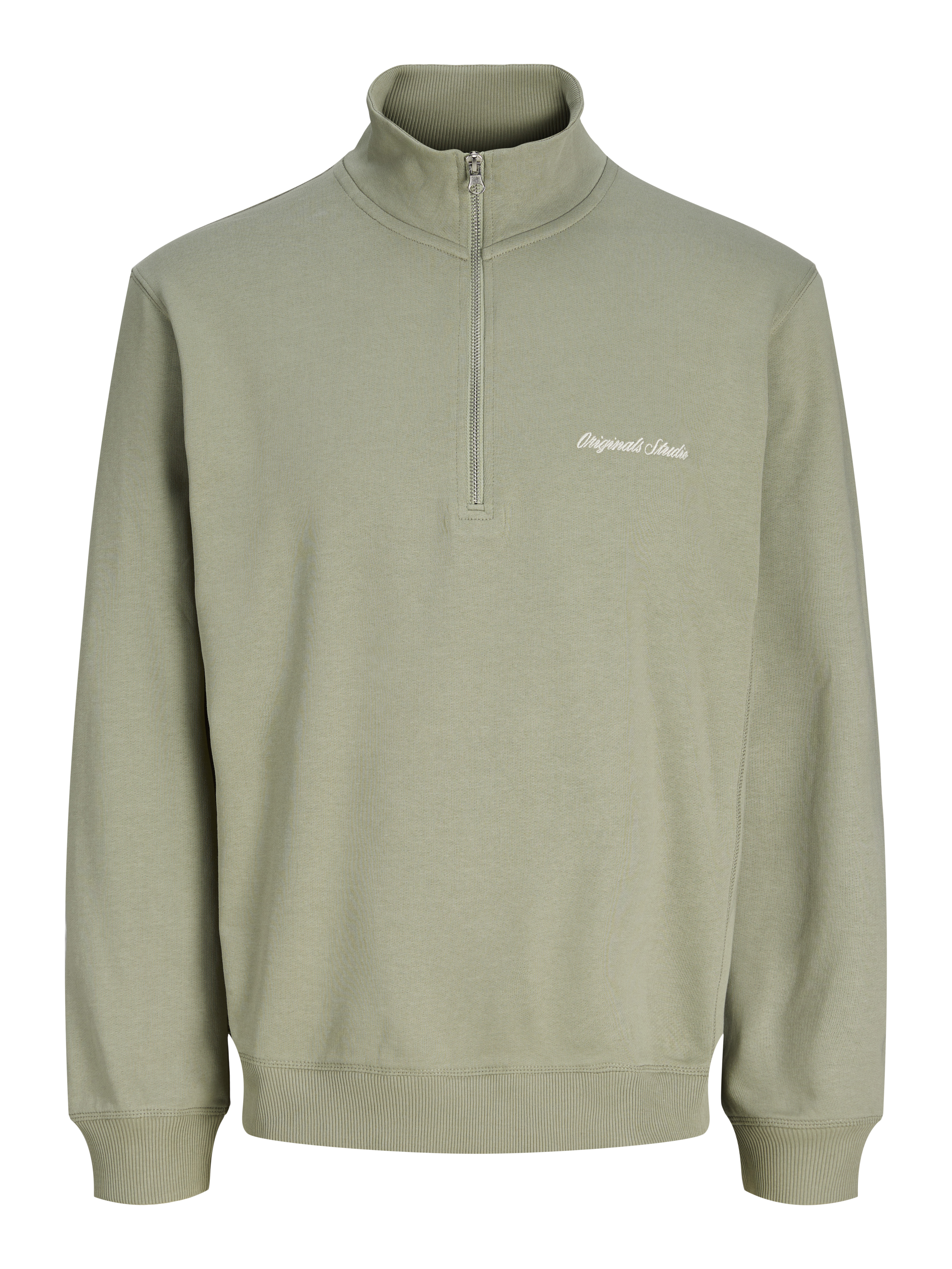 Thumbnail - Sweatshirt Mit Halbem Reißverschluss