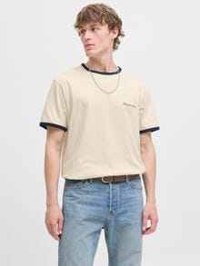 Jack & Jones T-shirts -Antique White - 12282900