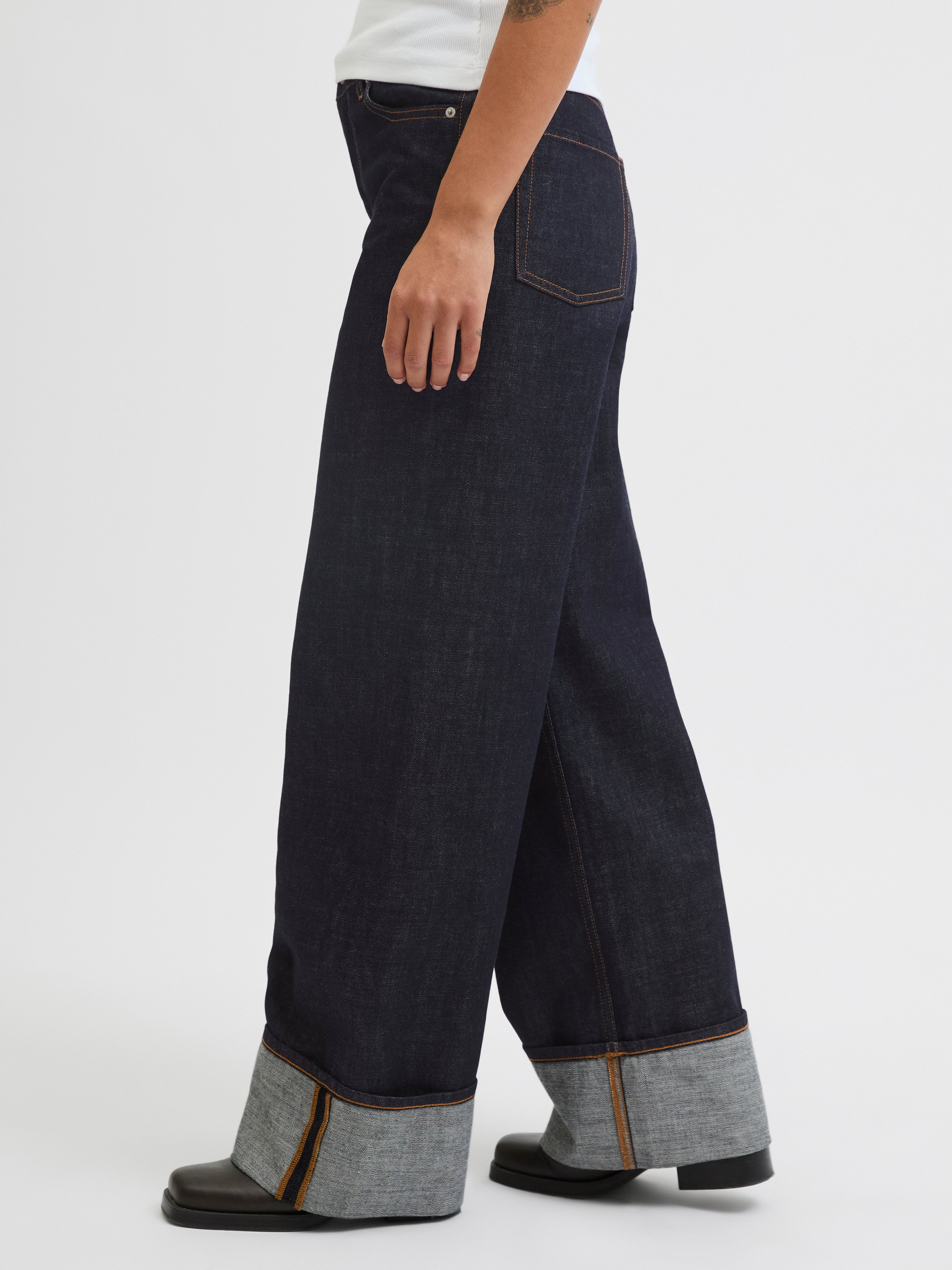 JXTOKYO VEGA WIDE HW FOLD UP R269 DNM | Dark Blue | JJXX®