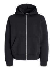 Jack & Jones Loose fit Hættetrøje Sweatshirt -Black - 12282972
