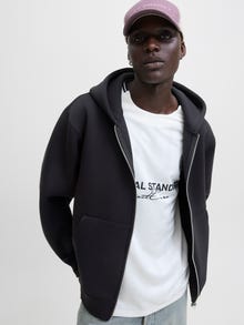 Jack & Jones Sudadera Corte loose Capucha -Black - 12282972
