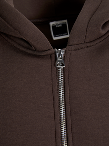 Jack & Jones Laza Kapucnis felső Pulóver -Seal Brown - 12282972