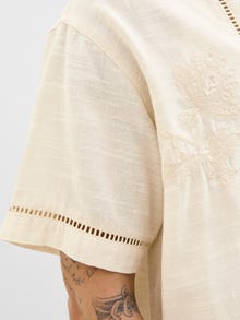 Jack & Jones Chemise Loose Fit -Antique White - 12283053