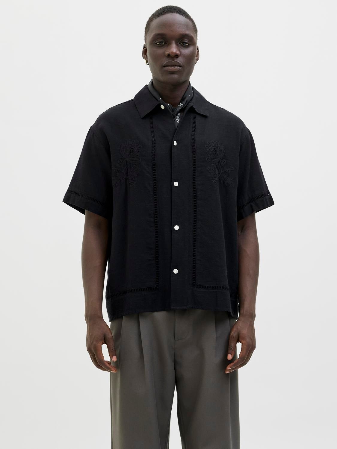 Loose Fit Hawaii-hemd