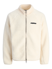 Jack & Jones Teddyfell Jacke -Moonbeam - 12283141
