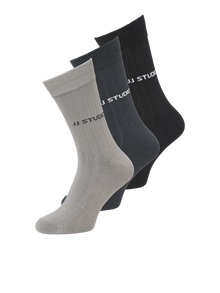 Jack & Jones 3-pack Socks -Paloma - 12283275