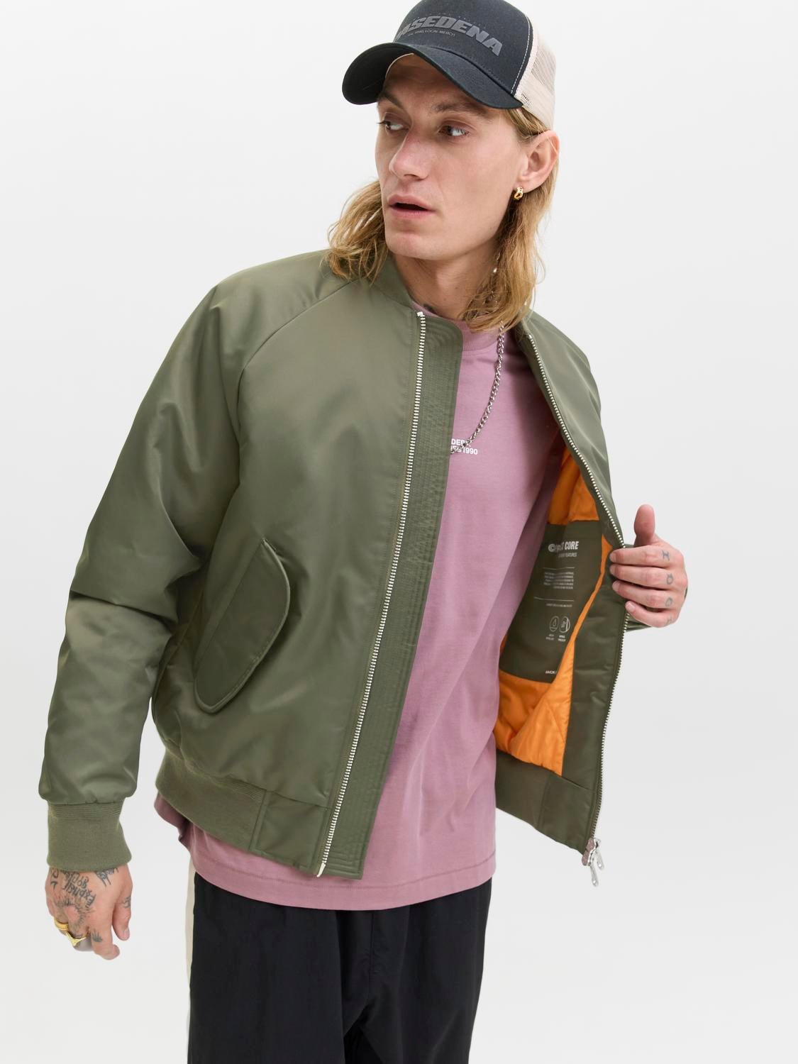 Jack And Jones Core Bomber Jacket Jack&jones Jack And Jones