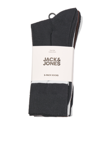 Jack & Jones 5-pak Sportsstrømper -Phantom - 12283317