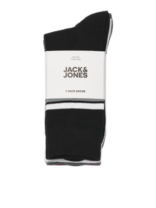 Jack & Jones 7-pak Sportsstrømper -Black - 12283344