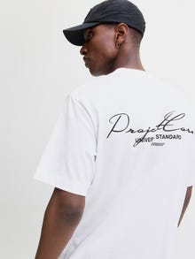 Jack & Jones T-shirt -Bright White - 12283351