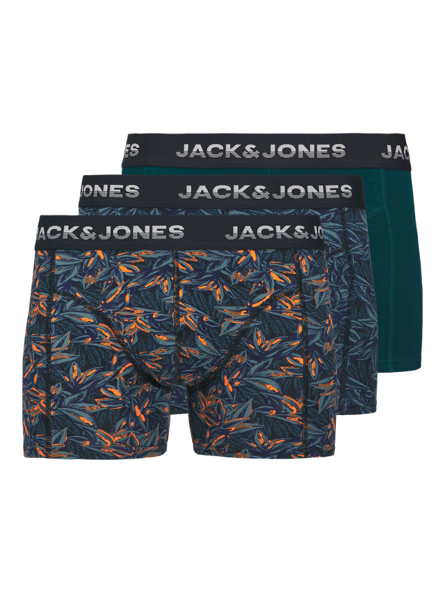 Jack & Jones Seth Solid Trunk Boxershorts Heren (5-pack Jack & Jones Seth Solid Trunk Boxershorts Heren (5-pack