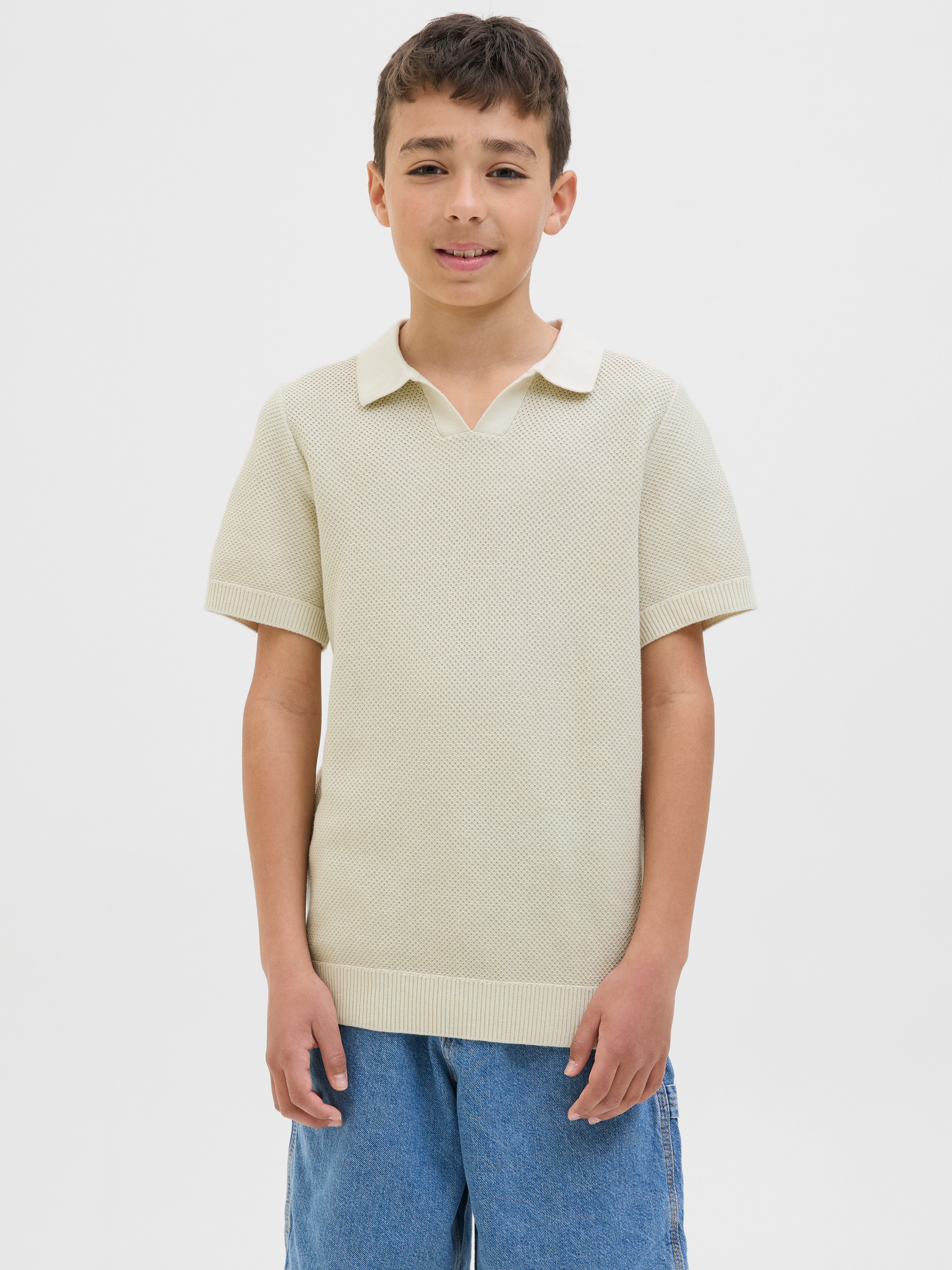 Gestricktes T-shirt Junior