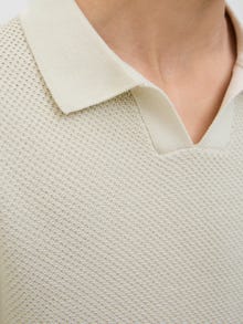 Jack & Jones Knitted T-shirt Junior -Whitecap Gray - 12283365