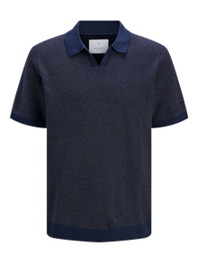 Jack & Jones Knitted T-shirt Junior -Night Sky - 12283365