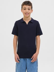 Jack & Jones Knitted T-shirt Junior -Night Sky - 12283365