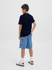 Jack & Jones Knitted T-shirt Junior -Night Sky - 12283365