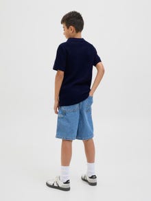 Jack & Jones Knitted T-shirt Junior -Night Sky - 12283365