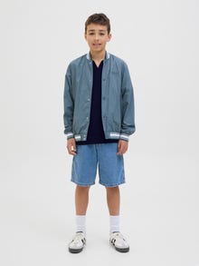 Jack & Jones Knitted T-shirt Junior -Night Sky - 12283365