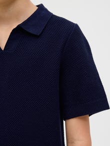 Jack & Jones Knitted T-shirt Junior -Night Sky - 12283365