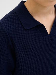 Jack & Jones Knitted T-shirt Junior -Night Sky - 12283365