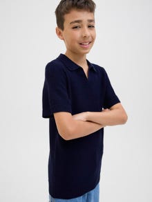 Jack & Jones Knitted T-shirt Junior -Night Sky - 12283365