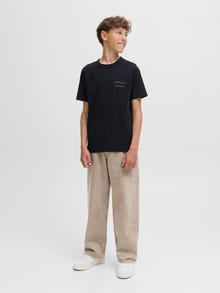 Jack & Jones Pantalon classique Wide Leg Fit Junior -Crockery - 12283409