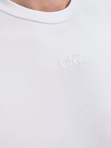 Jack & Jones Træningstop -Bright White - 12283435