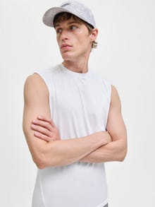 Jack & Jones Træningstop -Bright White - 12283435