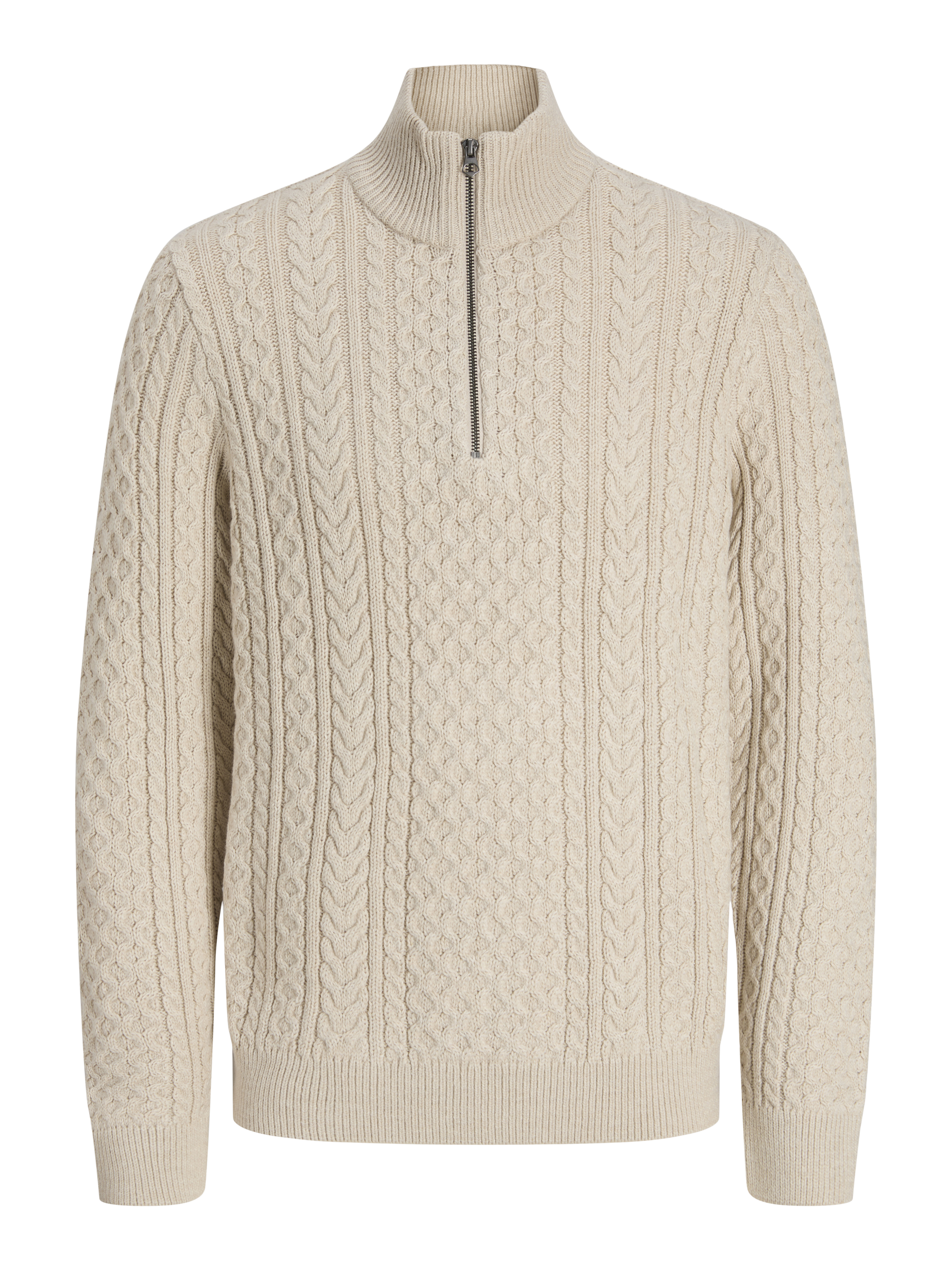 Thumbnail - Sweatshirt Mit Halbem Reißverschluss