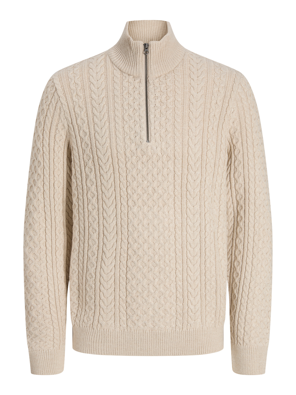 Thumbnail - Sweatshirt Mit Halbem Reißverschluss