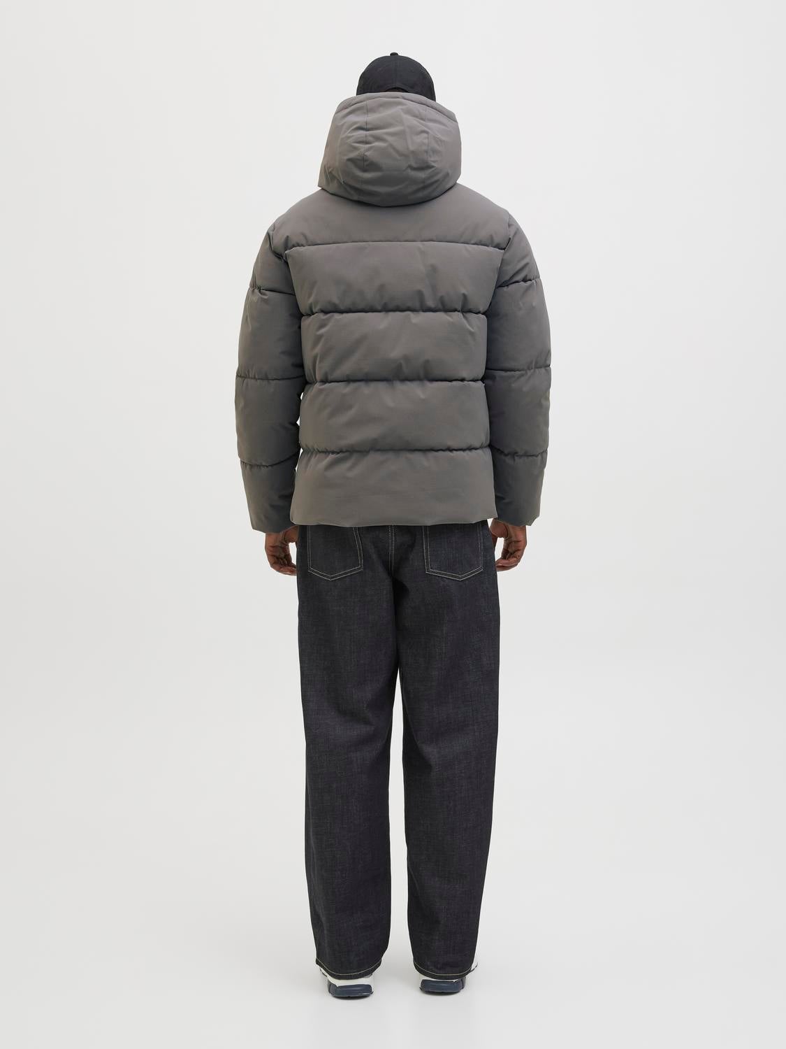 JACK & JONES Jongens Jjglobal Puffer Jacket Mni, Black JACK & JONES Jongens Jjglobal Puffer Jacket Mni, Black
