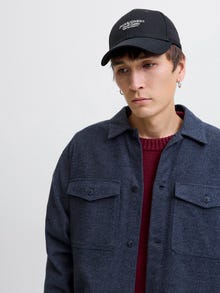 Jack & Jones Fembanet kasket -Dark Navy - 12283558