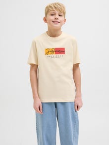 Jack & Jones 2-pak Koszulki z nadrukiem T-shirt Junior -Stormy Weather - 12283585