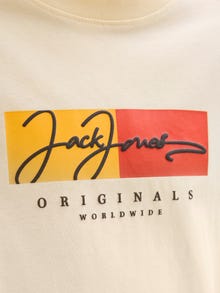 Jack & Jones 2-pak Koszulki z nadrukiem T-shirt Junior -Stormy Weather - 12283585