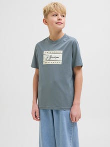 Jack & Jones 2-pak Koszulki z nadrukiem T-shirt Junior -Stormy Weather - 12283585