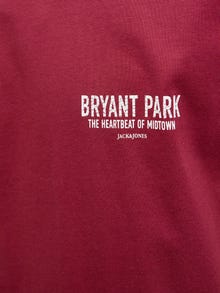 Jack & Jones T-shirt -Tibetan Red - 12283626