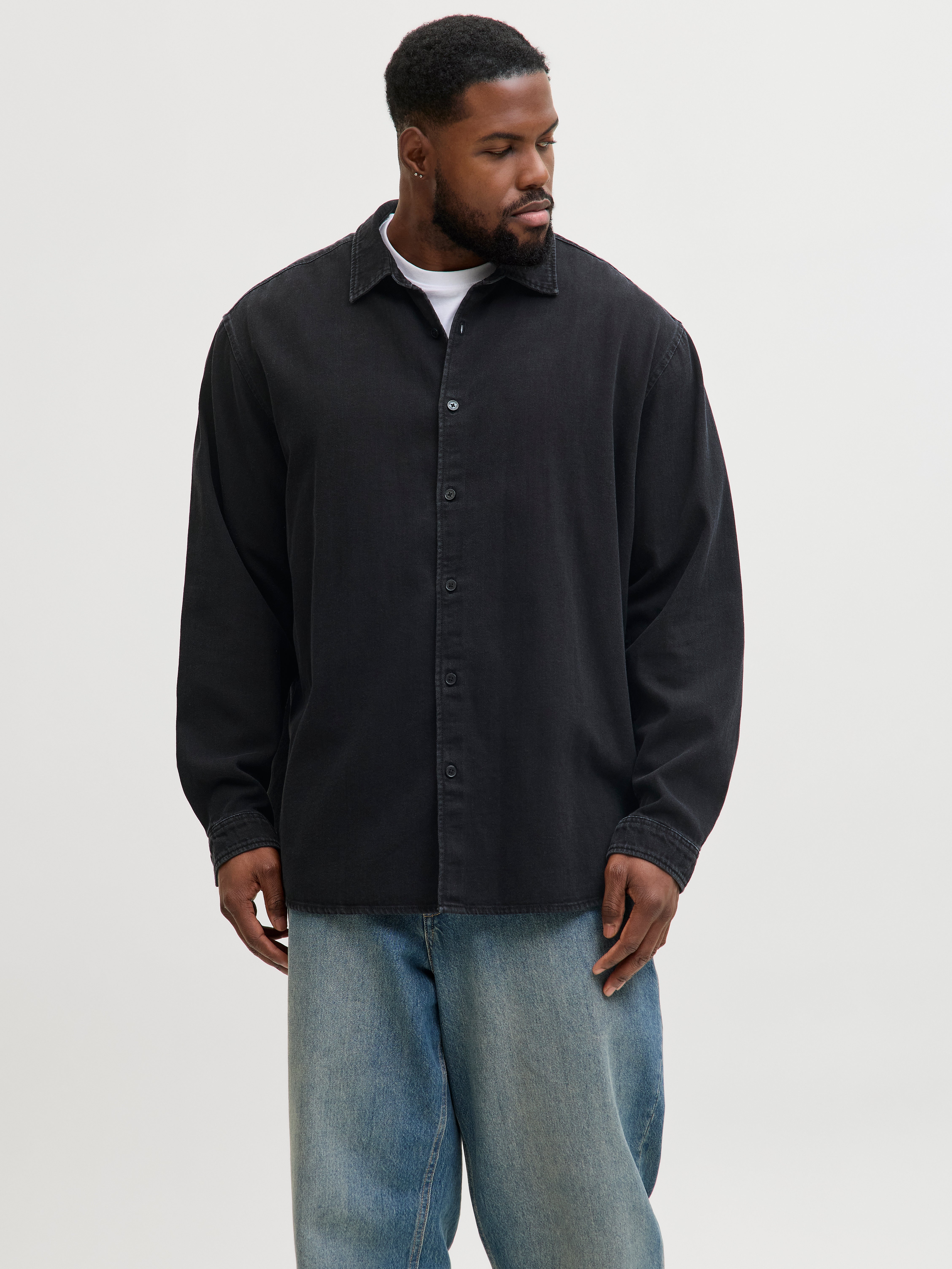 Jeanshemd Plus Size