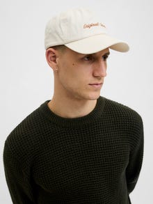 Jack & Jones 5-panel cap -Antique White - 12283705