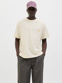 Jack & Jones T-shirt -Antique White - 12283770
