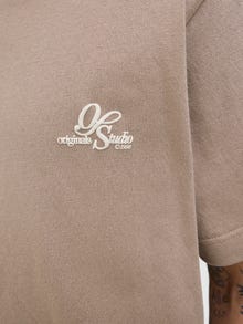 Jack & Jones T-shirt -Mocha Meringue - 12283770