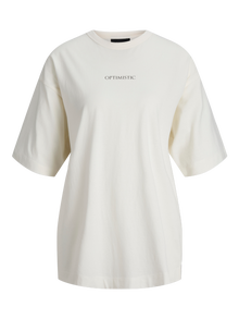 JJXX JXSANDRA T-shirt -Vanilla Ice - 12283783