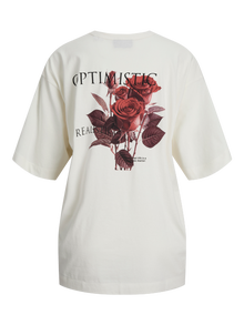 JJXX JXSANDRA T-shirt -Vanilla Ice - 12283783