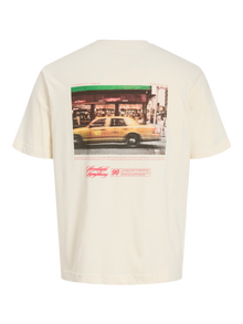 Jack & Jones T-shirt -Antique White - 12283792