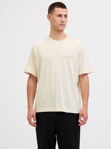 Jack & Jones T-shirt -Antique White - 12283792
