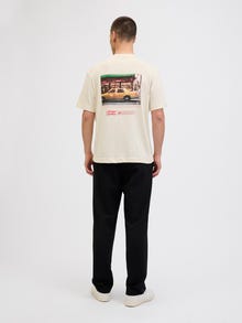 Jack & Jones T-shirt -Antique White - 12283792