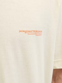 Jack & Jones T-shirt -Antique White - 12283792