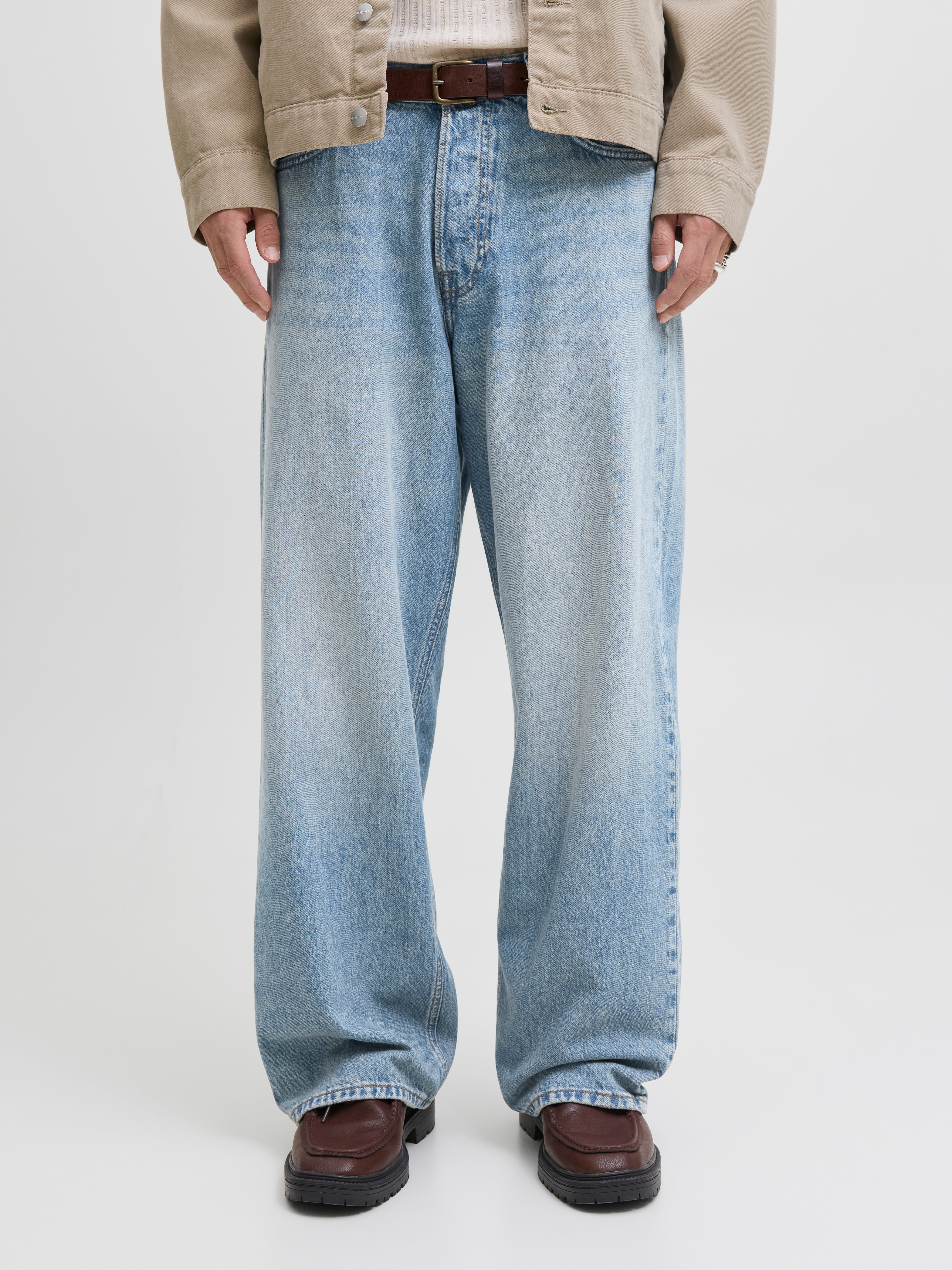 Thumbnail - Jjidave Jjcooper St 582 Wide Fit Jeans