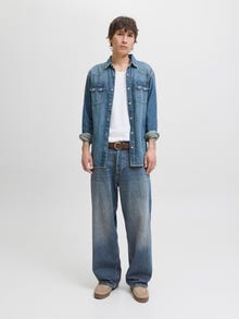Jack & Jones JJIDAVE JJCOOPER ST 582 Wide fit jeans -Blue Denim - 12283806