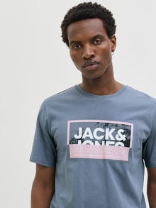 Jack & Jones Camiseta Logotipo -Flint Stone - 12283825